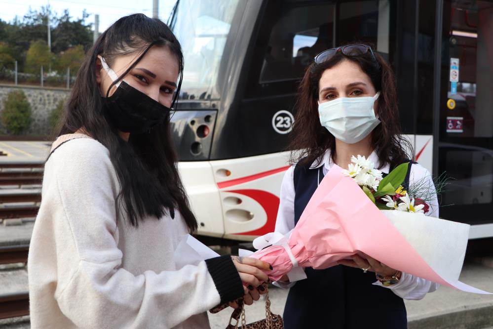 Samsun'da hayatını kurtaran vatmanı unutmadı  - samsun haber