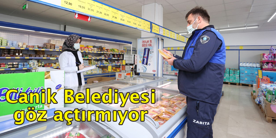 Canik Belediyesi göz açtırmıyor