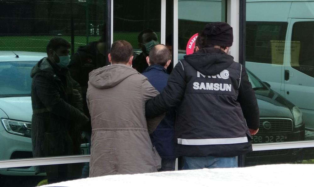 Samsun'da uyuşturucudan 10 kişi adliyeye sevk edildi