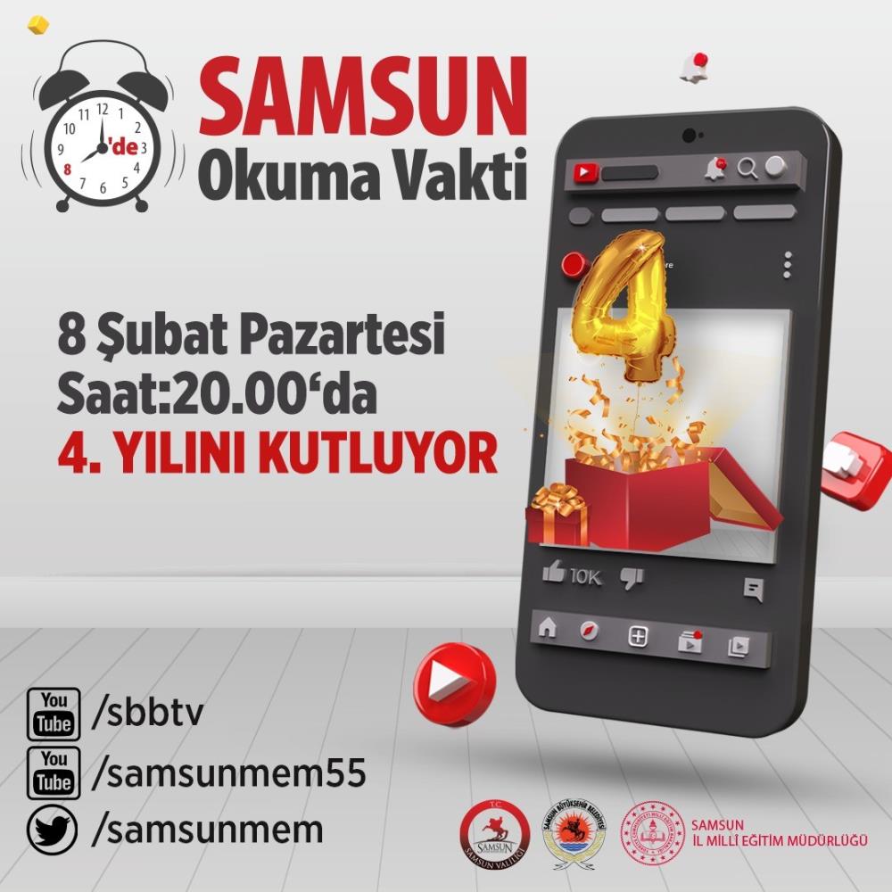 'Samsun Okuma Vakti' 4. yılında - samsun haber