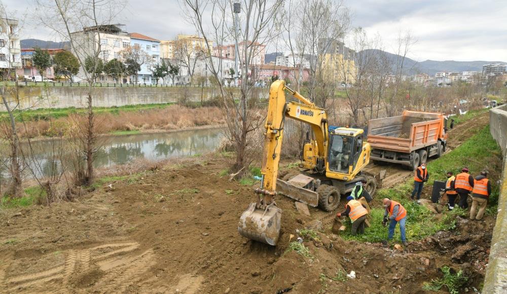 Mert Irmağı’nda temizlik çalışması - samsun haber