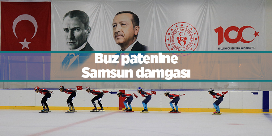 Buz patenine Samsun damgası - samsun haber