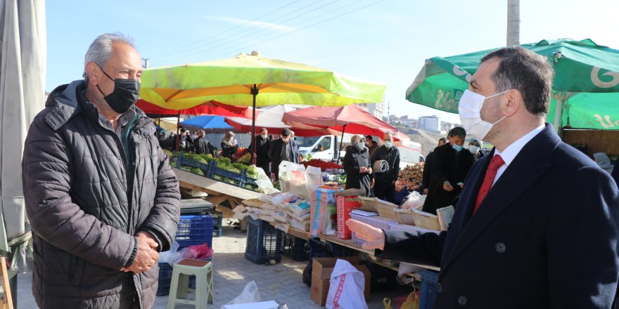 Başkan Sarıcaoğlu pazarcıların sorunlarını dinledi - samsun haber