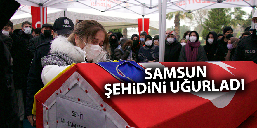 Samsun şehidini uğurladı - samsun haber