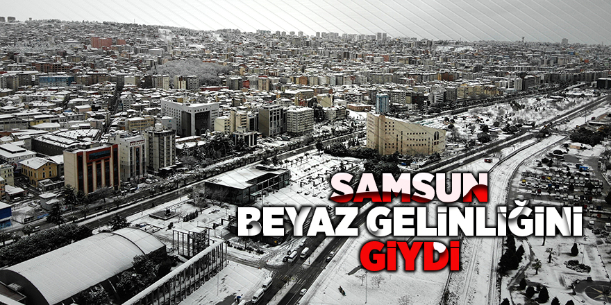 Samsun beyaz gelinliğini giydi - samsun haber