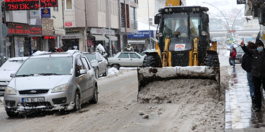 Havza Belediyesi'nde 24 saat kar mesaisi - samsun haber