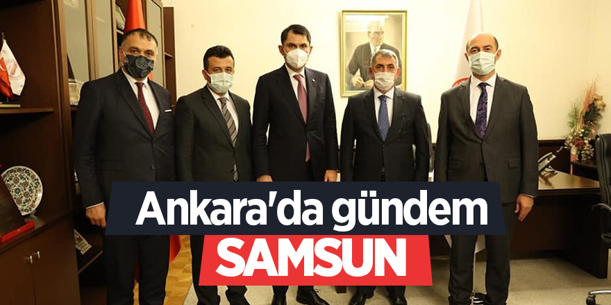 Milletvekili Köktaş ve başkanlar Bakan Kurum'la görüştü - samsun haber