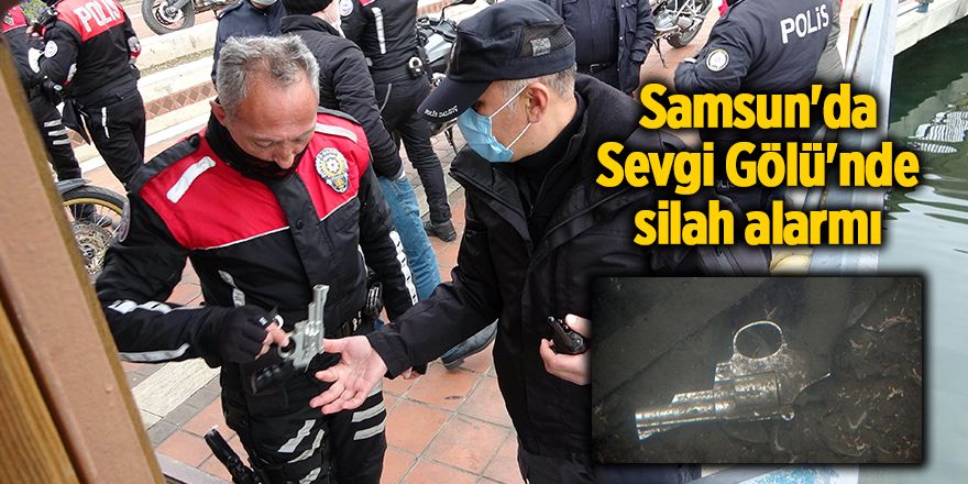 Samsun'da Sevgi Gölü'nde silah alarmı - samsun haber