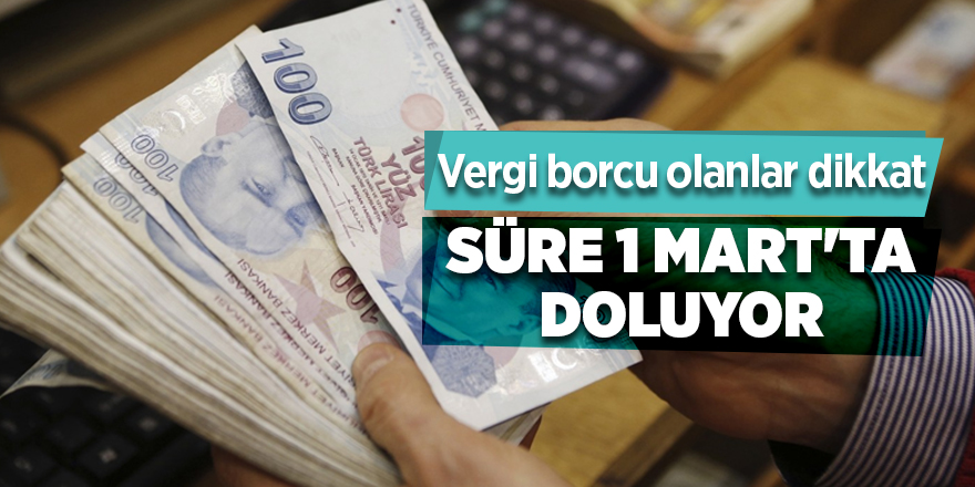 Vergi borcu olanlar dikkat - samsun haber