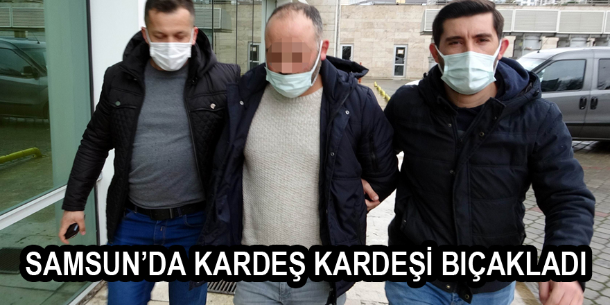 Kardeşini bıçakla ağır yaraladı