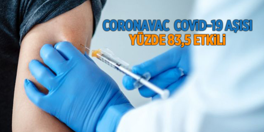 CoronaVac  Covid-19 aşısı yüzde 83,5 etkili - samsun haber