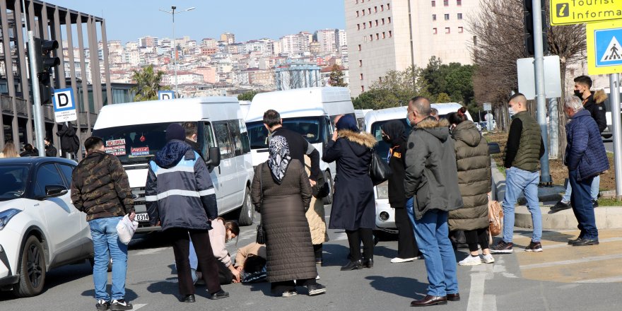 Samsun'da belediye aracı bir kadına çarptı - samsun haber