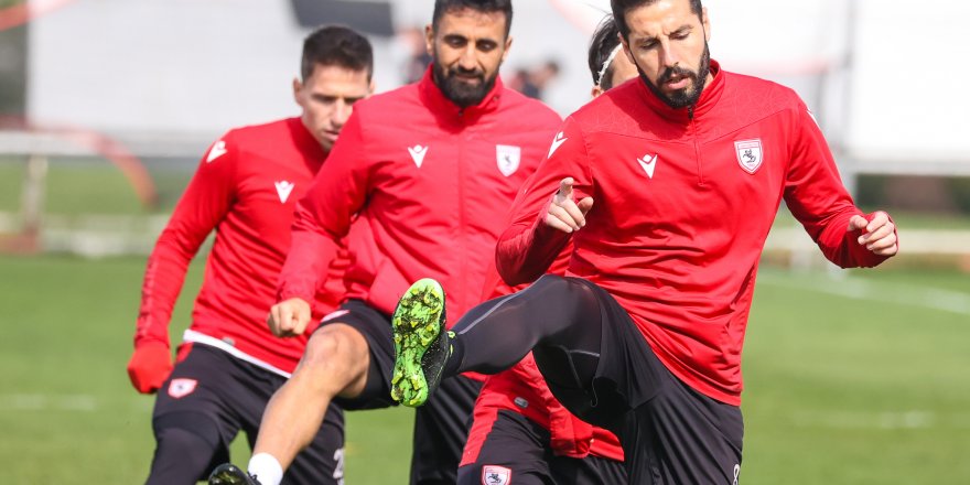 Samsunspor Altınordu maçına ısınıyor - samsun haber