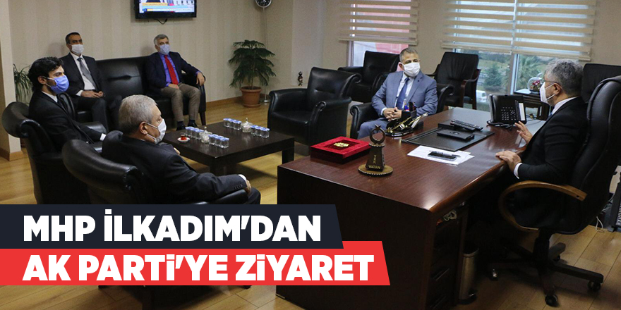 MHP İlkadım'dan AK Parti'ye ziyaret - samsun haber