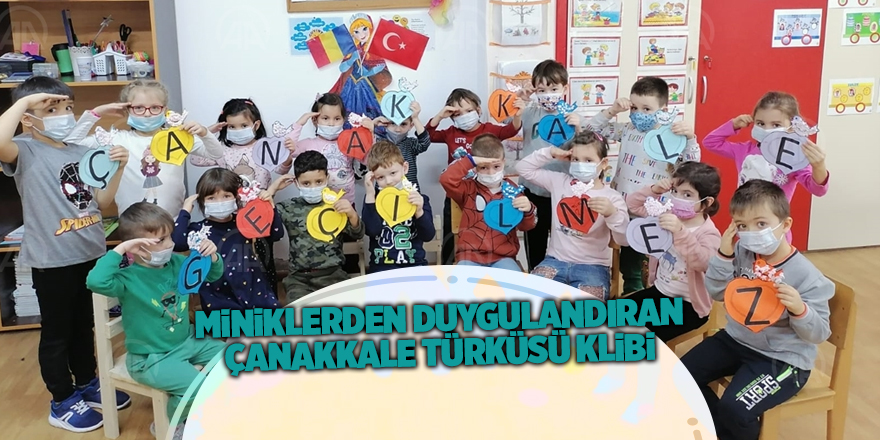 Miniklerden duygulandıran Çanakkale Türküsü klibi - samsun haber