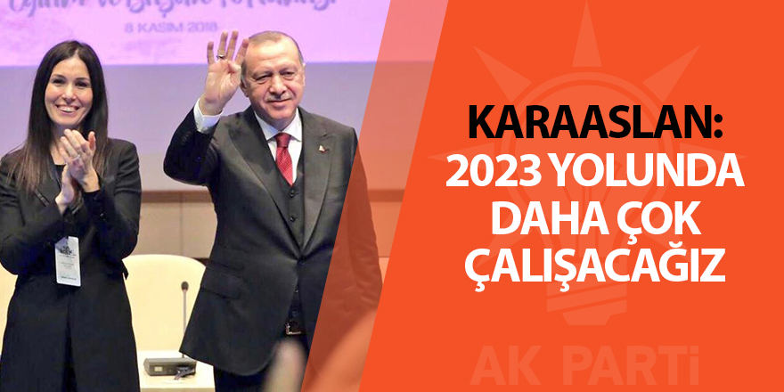 Karaaslan: 2023 yolunda daha çok çalışacağız - samsun haber