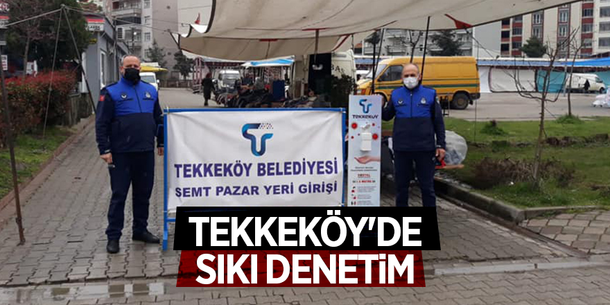 Tekkeköy'de sıkı denetim - samsun haber