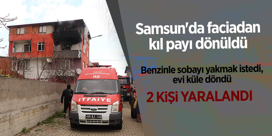 Samsun'da faciadan kıl payı dönüldü - samsun haber