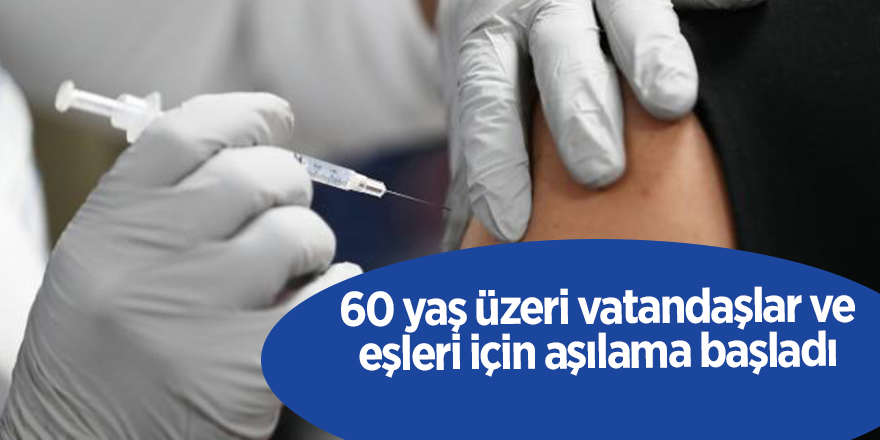 60 yaş üzeri vatandaşlar ve eşleri için aşılama başladı - samsun haber