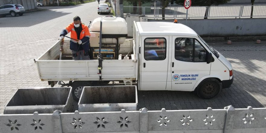 Terme'de larva ile mücadele çalışmaları başladı - samsun haber