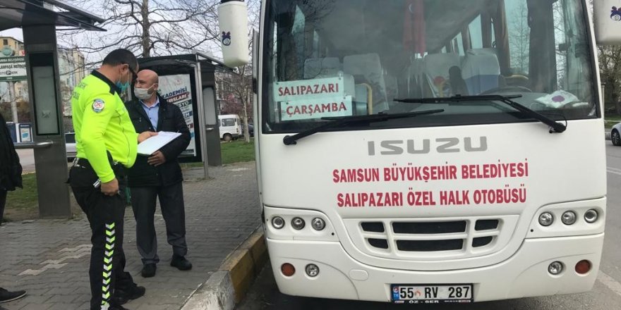 Samsun'da sokağa çıkma yasağını ihlal edenlere ceza yağdı - samsun haber