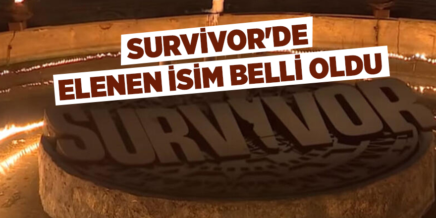 Survivor'de elenen isim belli oldu - samsun haber