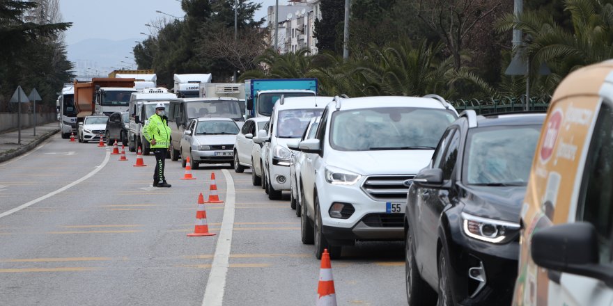 Çok yüksek riskli Samsun'da Kovid-19 denetimleri sürüyor - samsun haber