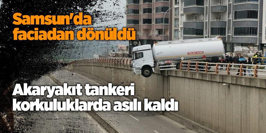 Samsun'da faciadan dönüldü - samsun haber