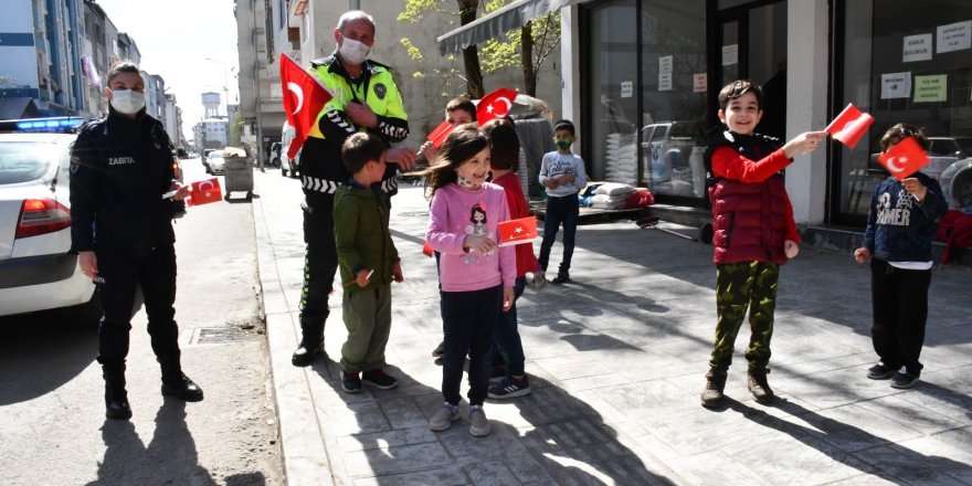 Terme'de çocukların 23 Nisan mutluluğu - samsun haber