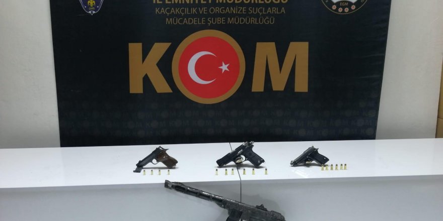 Samsun'da silah kaçakçılığı operasyonu - samsun haber