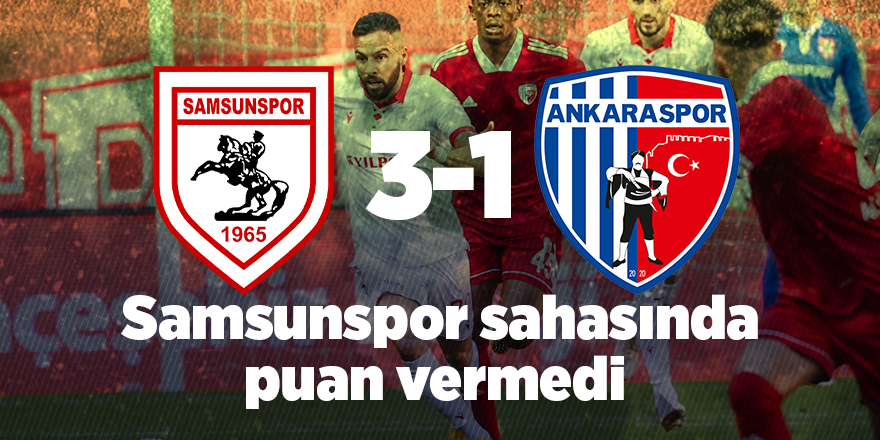 Samsunspor sahasında puan vermedi - samsun haber