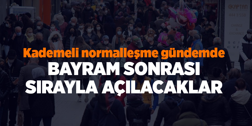 Kademeli normalleşme gündemde - samsun haber