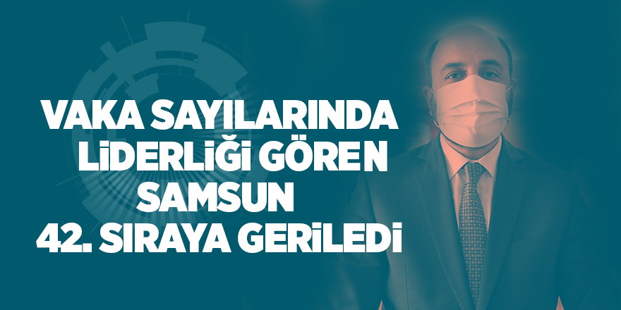 Vaka sayılarında liderliği göre Samsun  42. sıraya geriledi - samsun haber