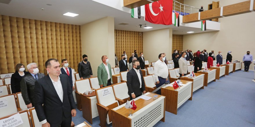 Canik Belediye Meclisi'nden Filistin’e destek - samsun haber