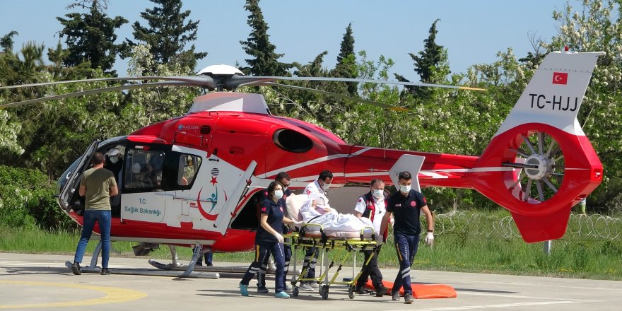 Samsun'da ambulans helikopter rekor kırdı - samsun haber