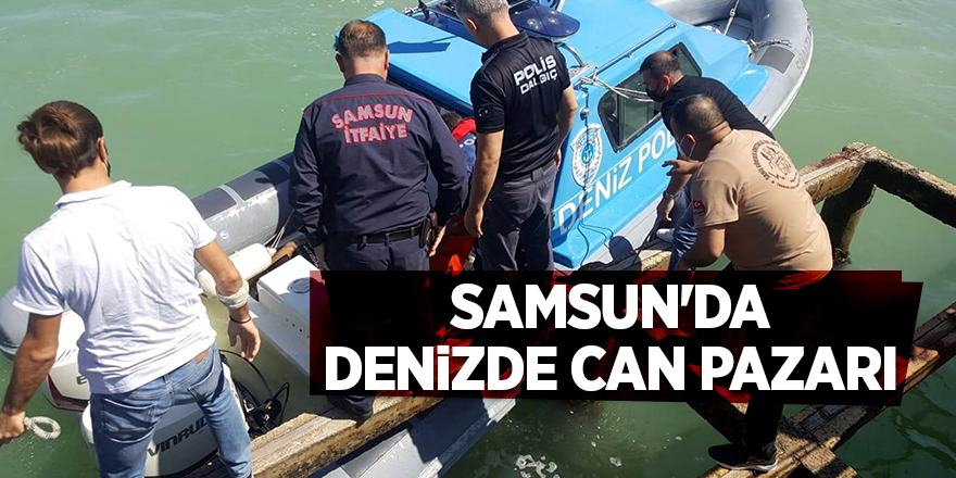 14 yaşındaki çocuk boğulma tehlikesi geçirdi - samsun haber