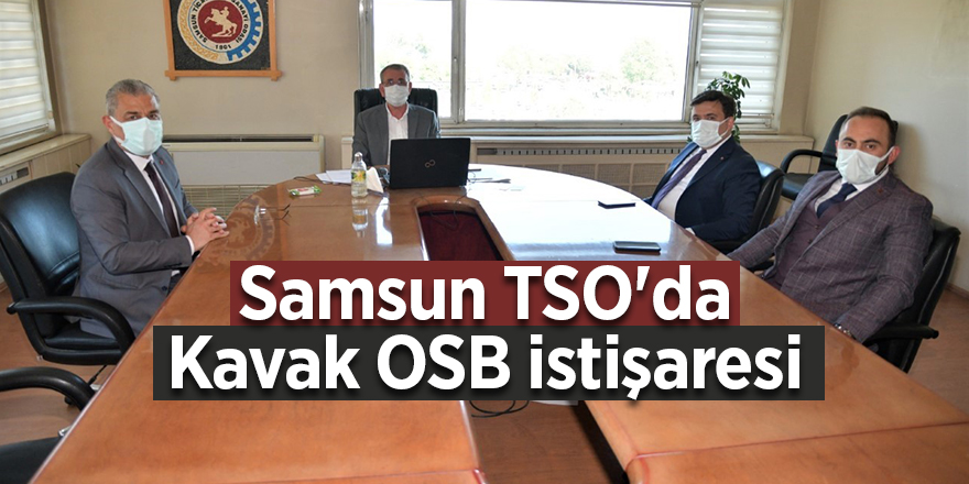 Samsun TSO'da Kavak OSB istişaresi - samsun haber