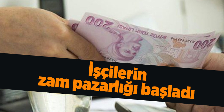 İşçilerin zam pazarlığı başladı - samsun haber