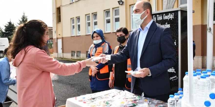 Başkan Kılıç'tan LGS morali -samsun haber