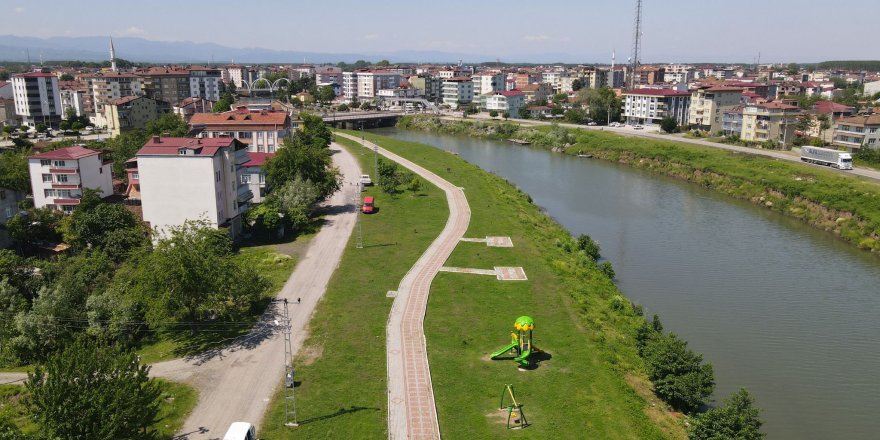 Terme'de yürüyüş ve gezi yolunda yaz hazırlığı - samsun haber