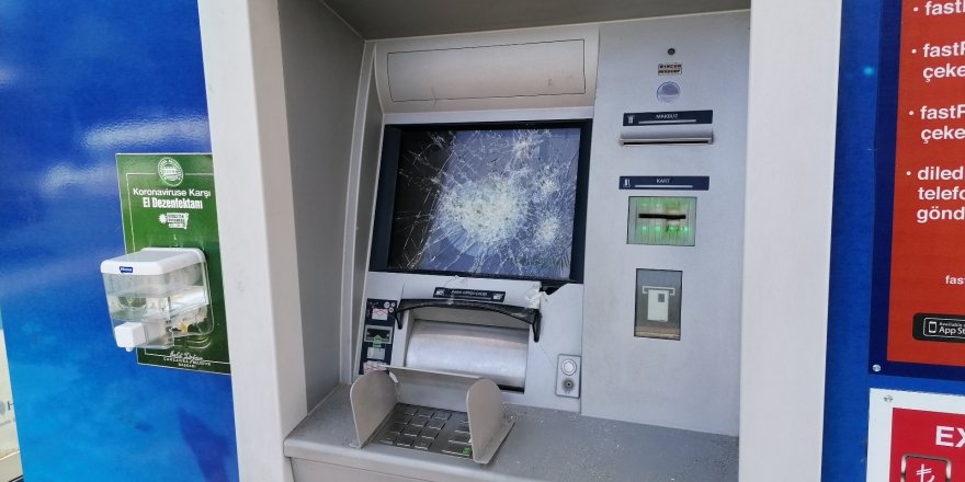 Samsun'da ATM'lere zarar veren kişi yakalandı - samsun haber