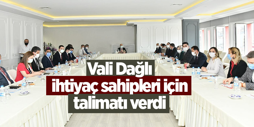 Vali Dağlı ihtiyaç sahipleri için talimatı verdi - samsun haber