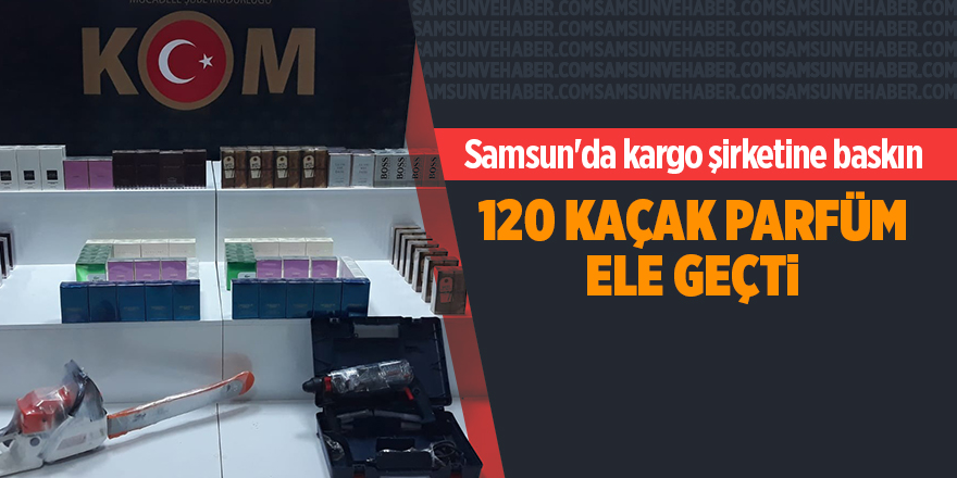 Samsun'da kargo şirketine baskın - samsun haber