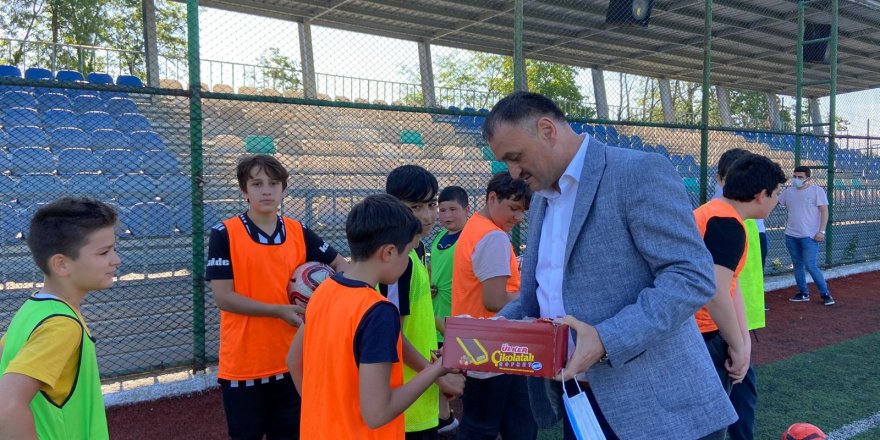 Başkan Akgül'den spora destek  'Geleceğimizin sporcularını bu tesislerimizde yetiştireceğiz' - samsun haber