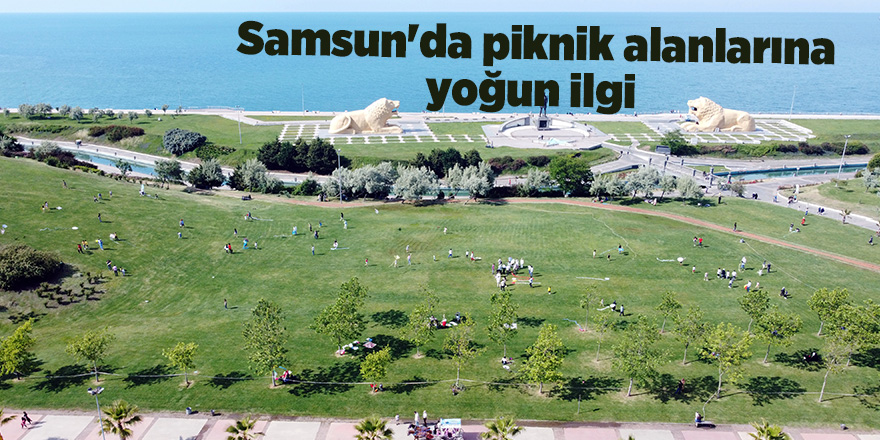 Samsun'da piknik alanlarına yoğun ilgi - samsun haber