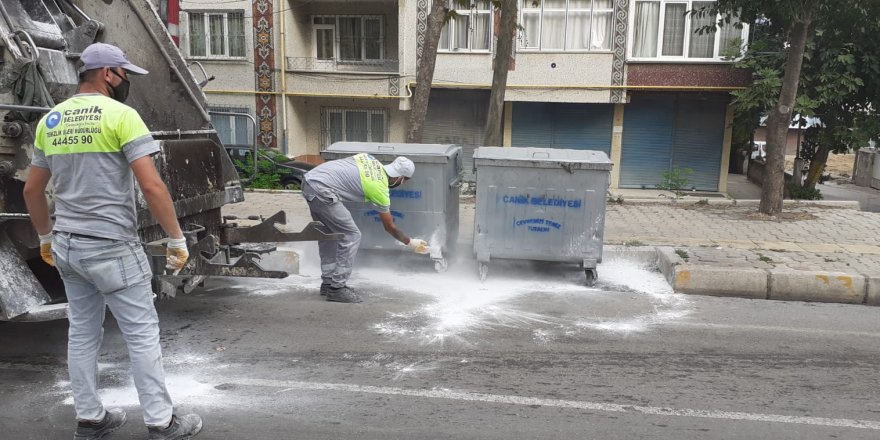 Canik sokaklarında temizlik seferberliği - samsun haber