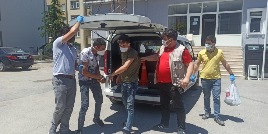 Samsun'da telefon hırsızları yakayı ele verdi - samsun haber