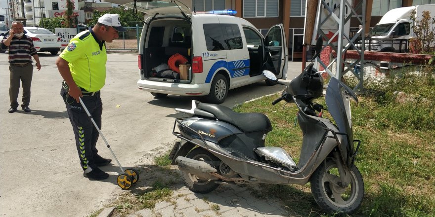 Samsun'da motosiklet ile otomobil çarpıştı: 1 yaralı - samsun haber