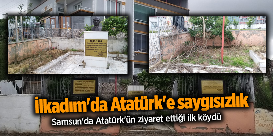 İlkadım'da Atatürk'e saygısızlık - samsun haber