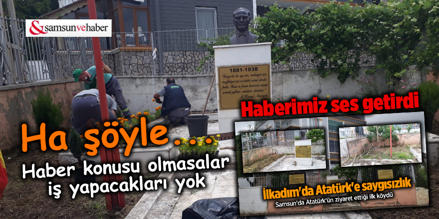 İlkadım belediyesi yanlıştan döndü - samsun haber